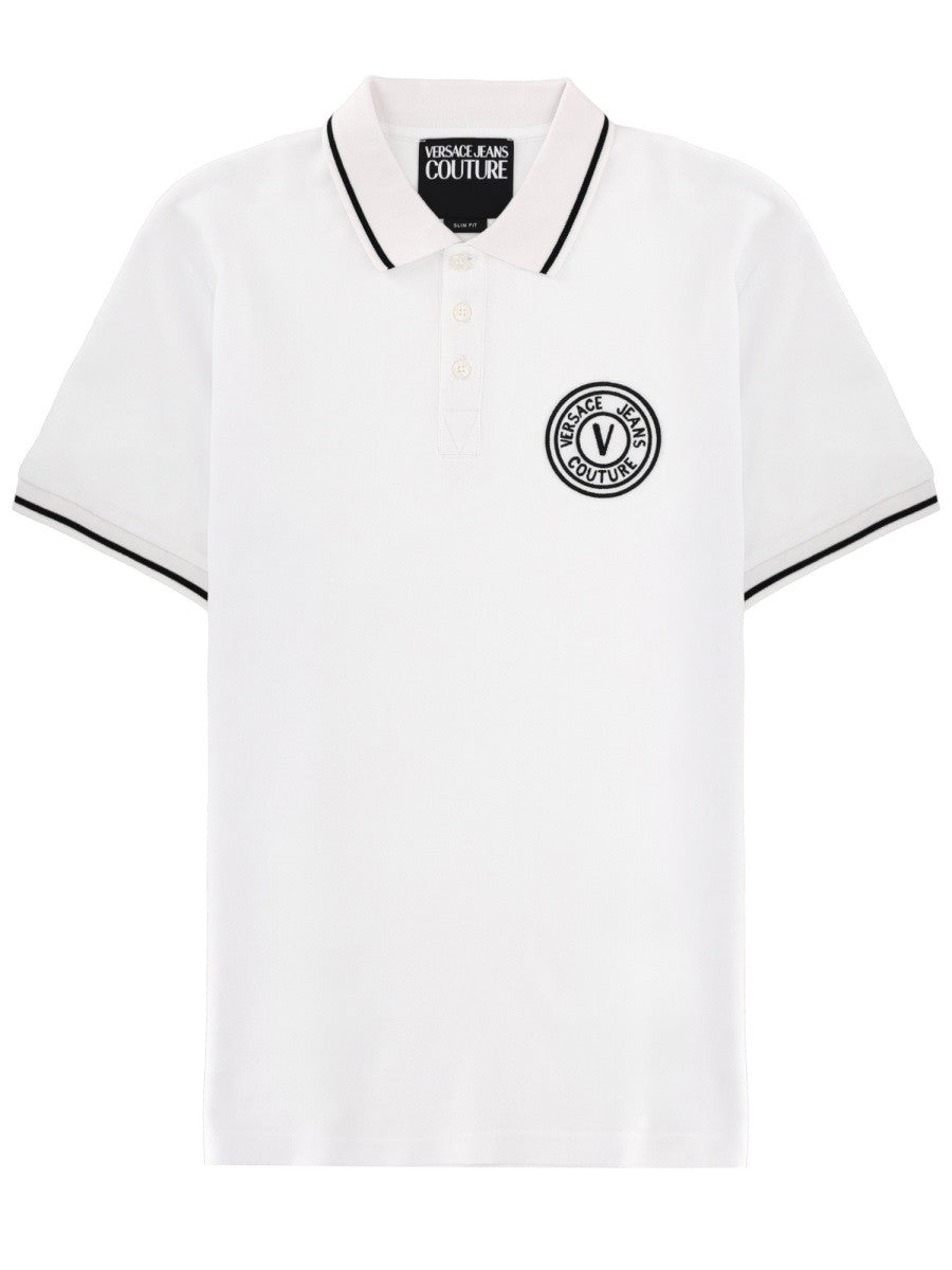 Versace Jeans Couture - Man - White - Polo Shirt