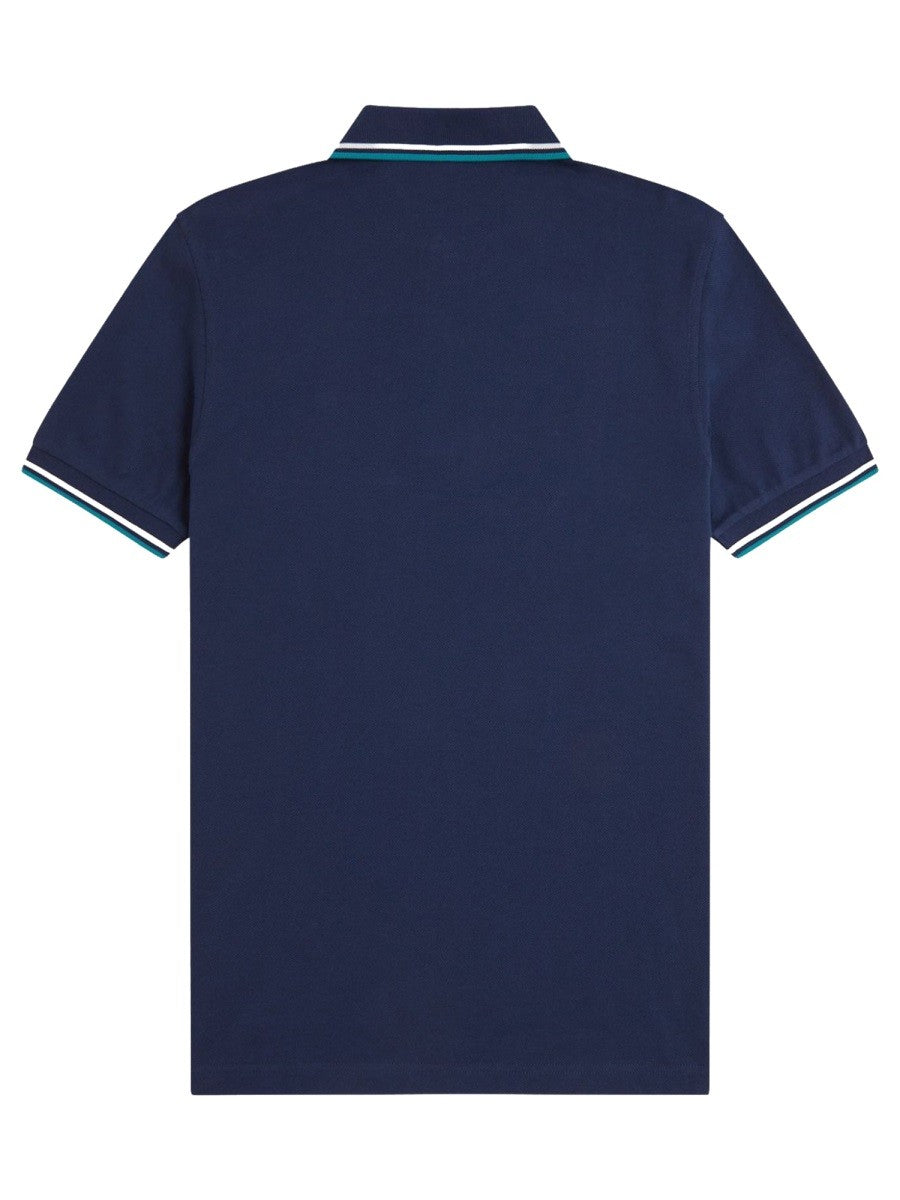 FRED PERRY - Man - Blue - Polo Shirt