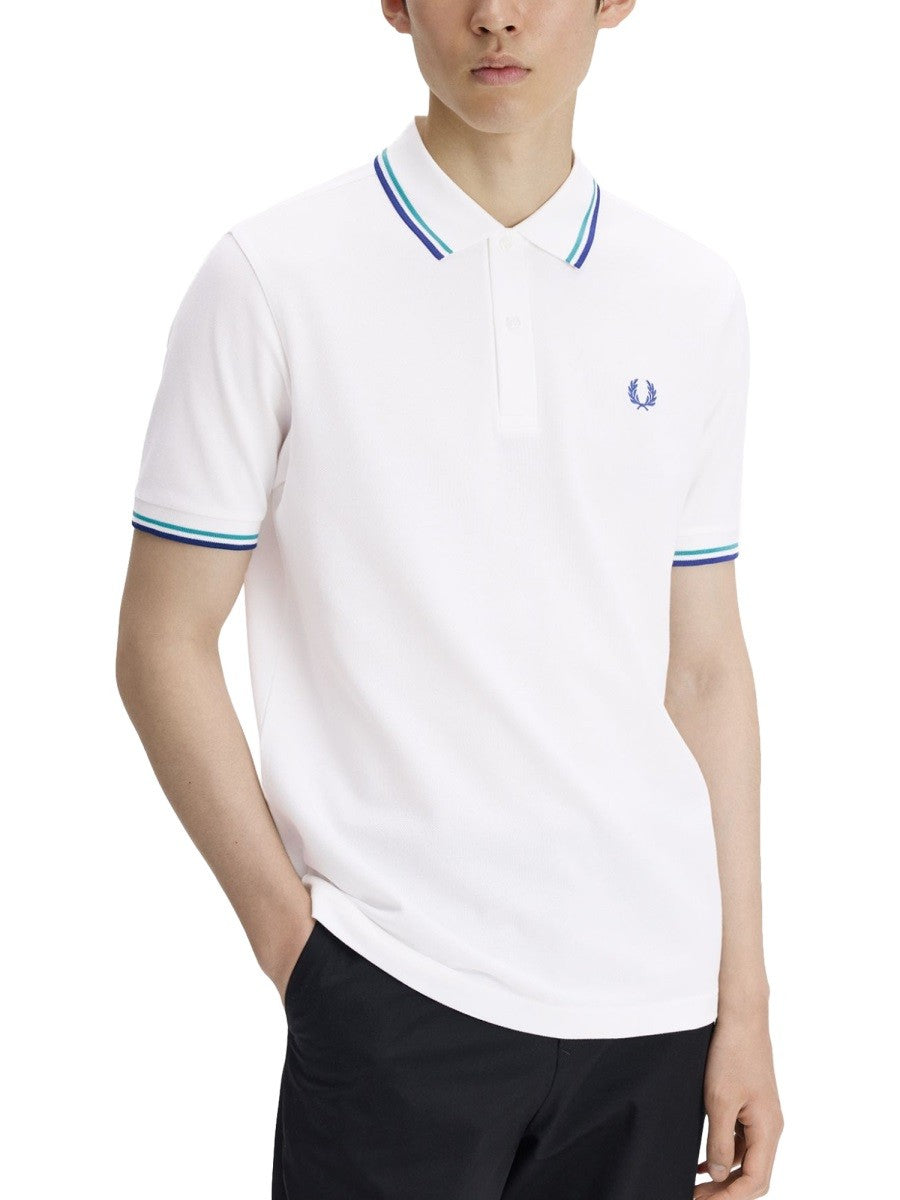 FRED PERRY - Man - White - Polo Shirt