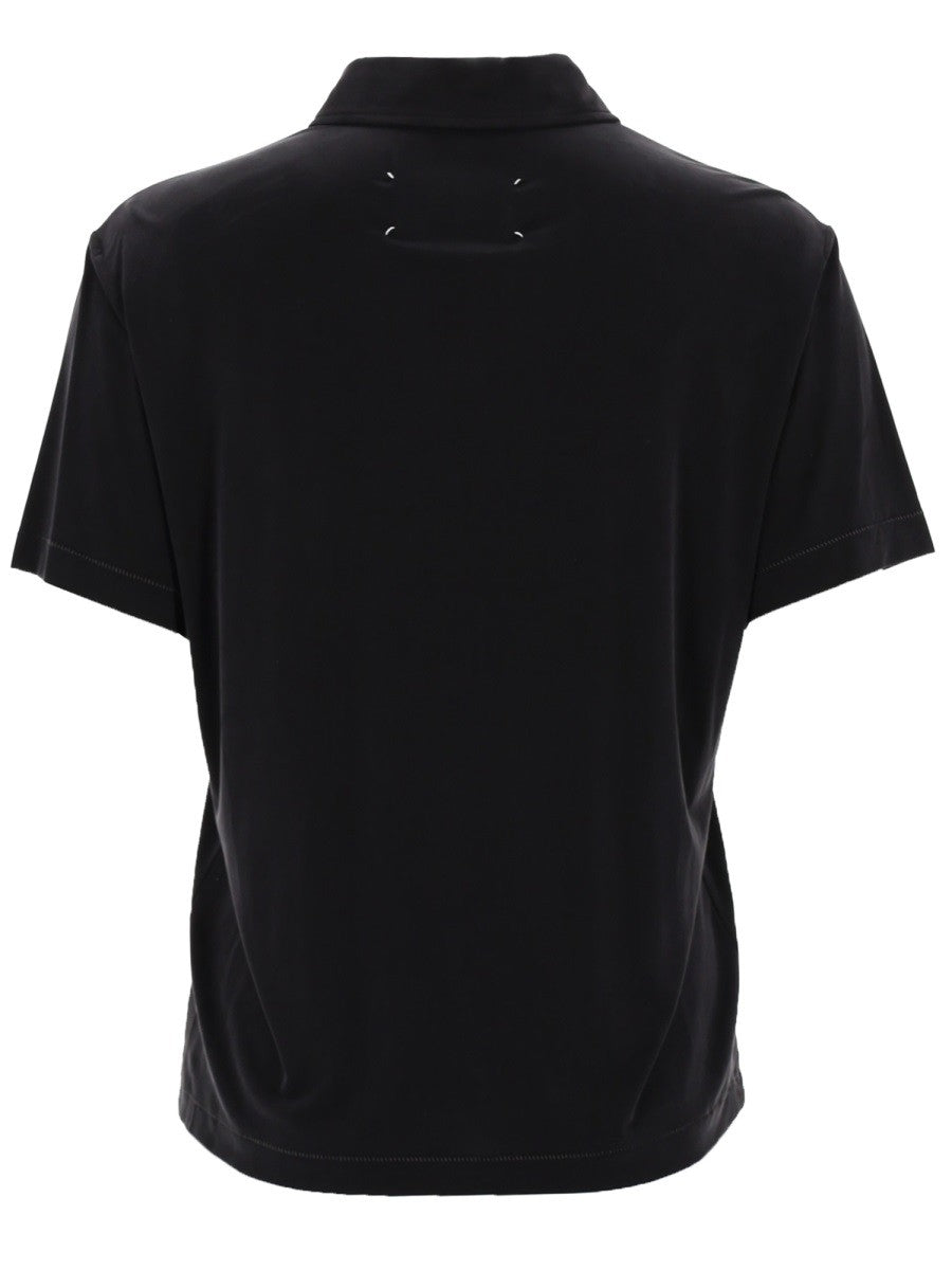 Maison Margiela - Woman - Black - Polo Shirt