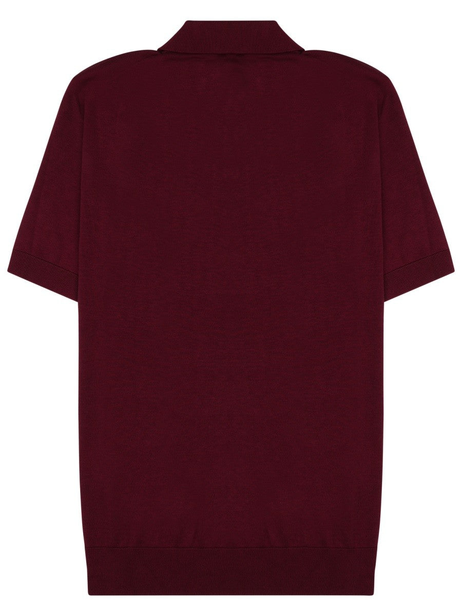 PAOLO PECORA MILANO - Man - Red - Polo Shirt