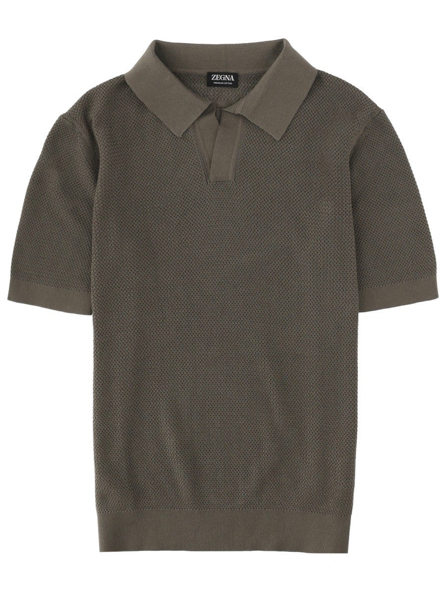 Zegna - Férfi - Szürke - Pólóing
