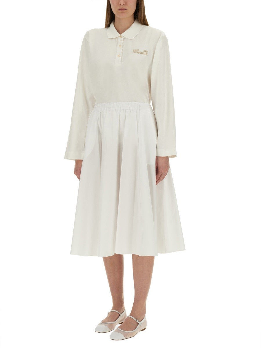 BAUM UND PFERDGARTEN - Woman - White - POLO SHIRT