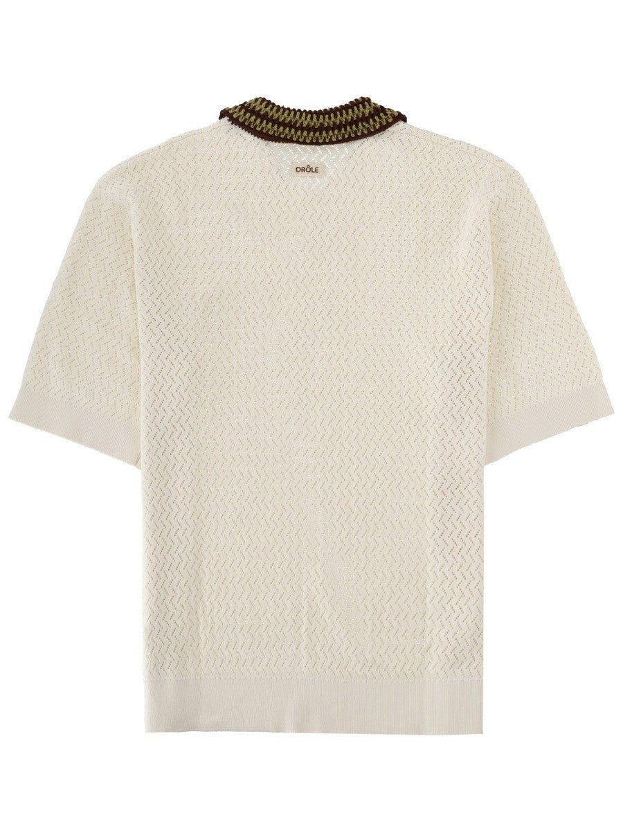 Drole De Monsieur - Man - Beige - Polo Shirt