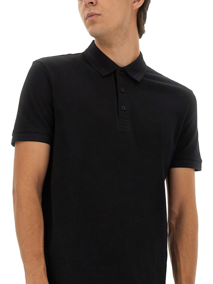 Boss - Man - Black - Polo Shirt