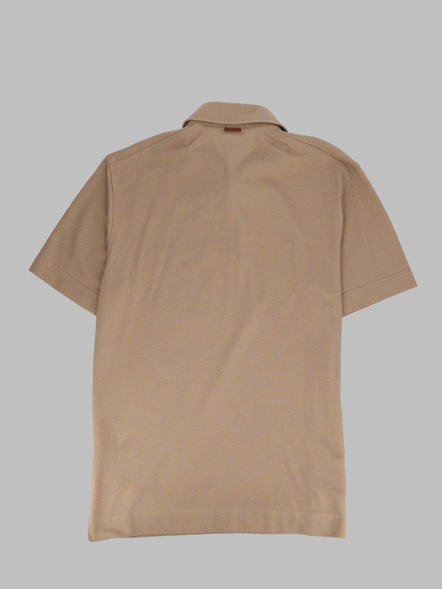 Zegna - Man - Beige - Polo Shirt