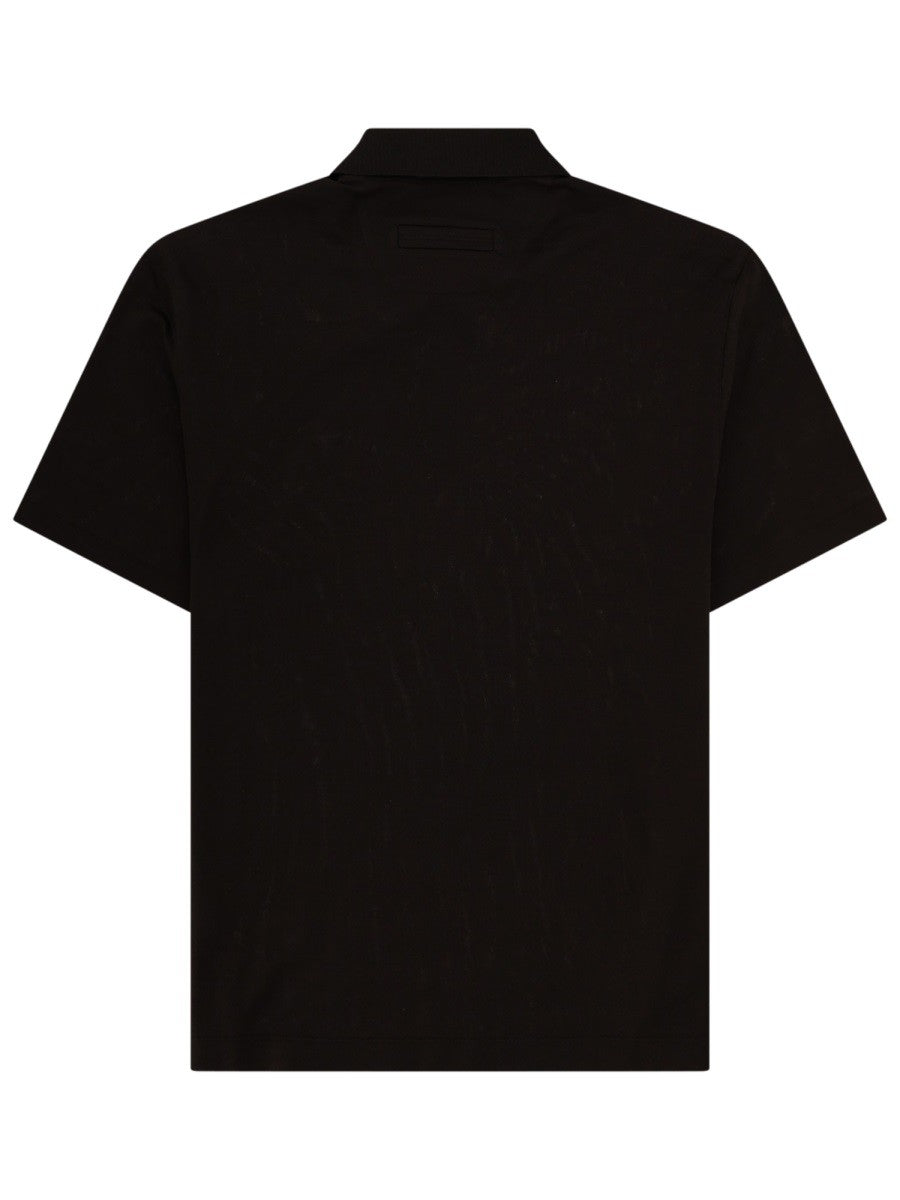 Zegna - Férfi - Kék - Galléros póló