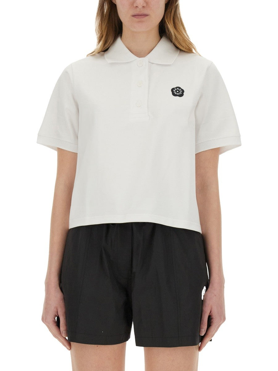 Kenzo - Woman - White - POLO SHIRTS