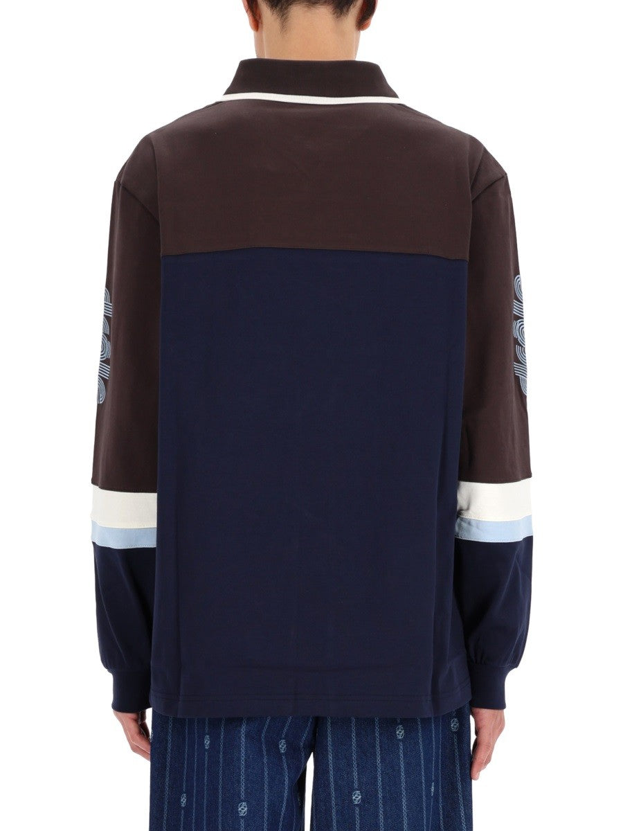 Drole De Monsieur - Man - Blue - Polo Shirt