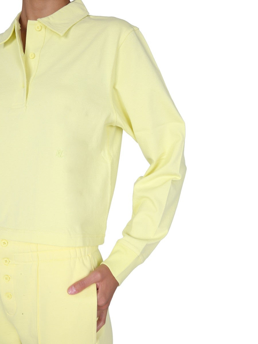 Helmut Lang - Woman - Yellow - POLO SHIRT