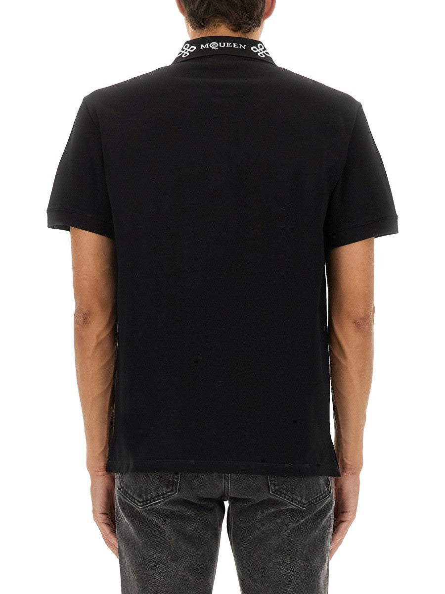 Alexander Mcqueen - Man - Black - Polo Shirts