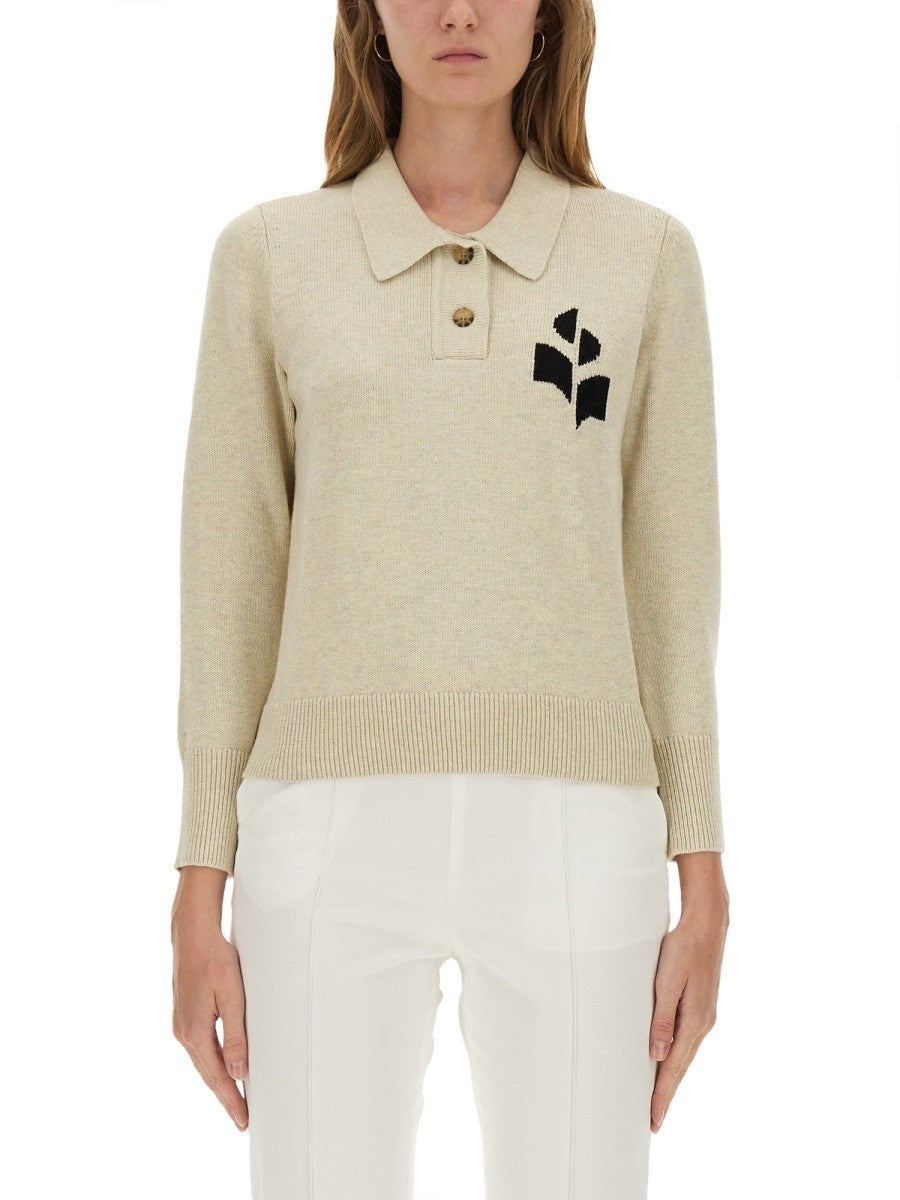 MARANT ETOILE - Woman - Beige - POLO SHIRT