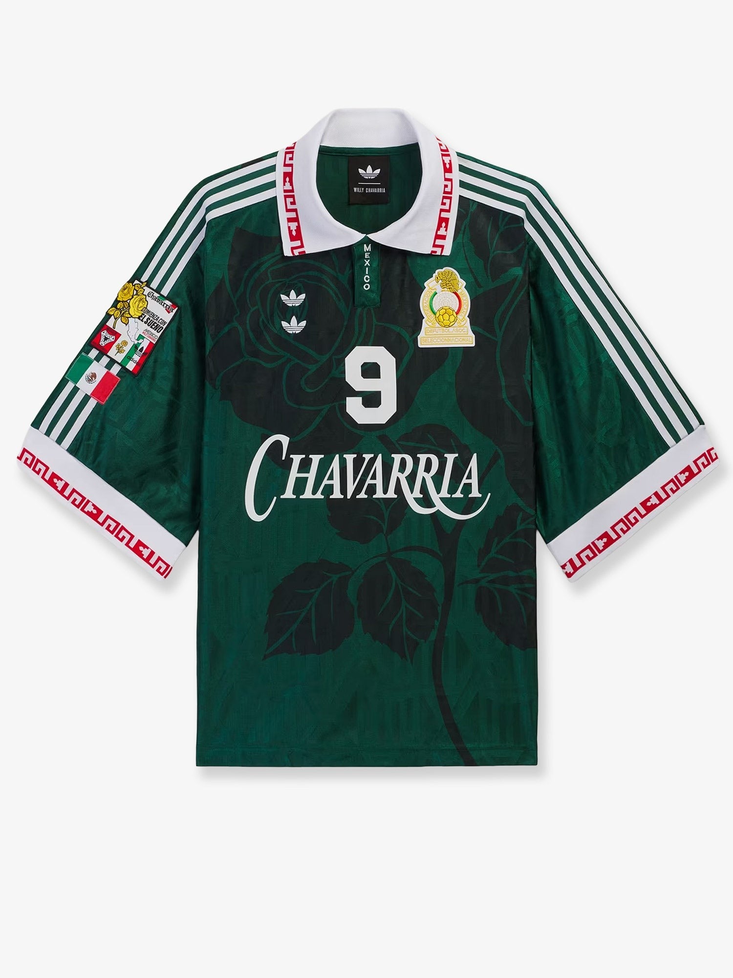 ADIDAS X WILLY CHAVARRIA - Man - Green - Polo Shirt