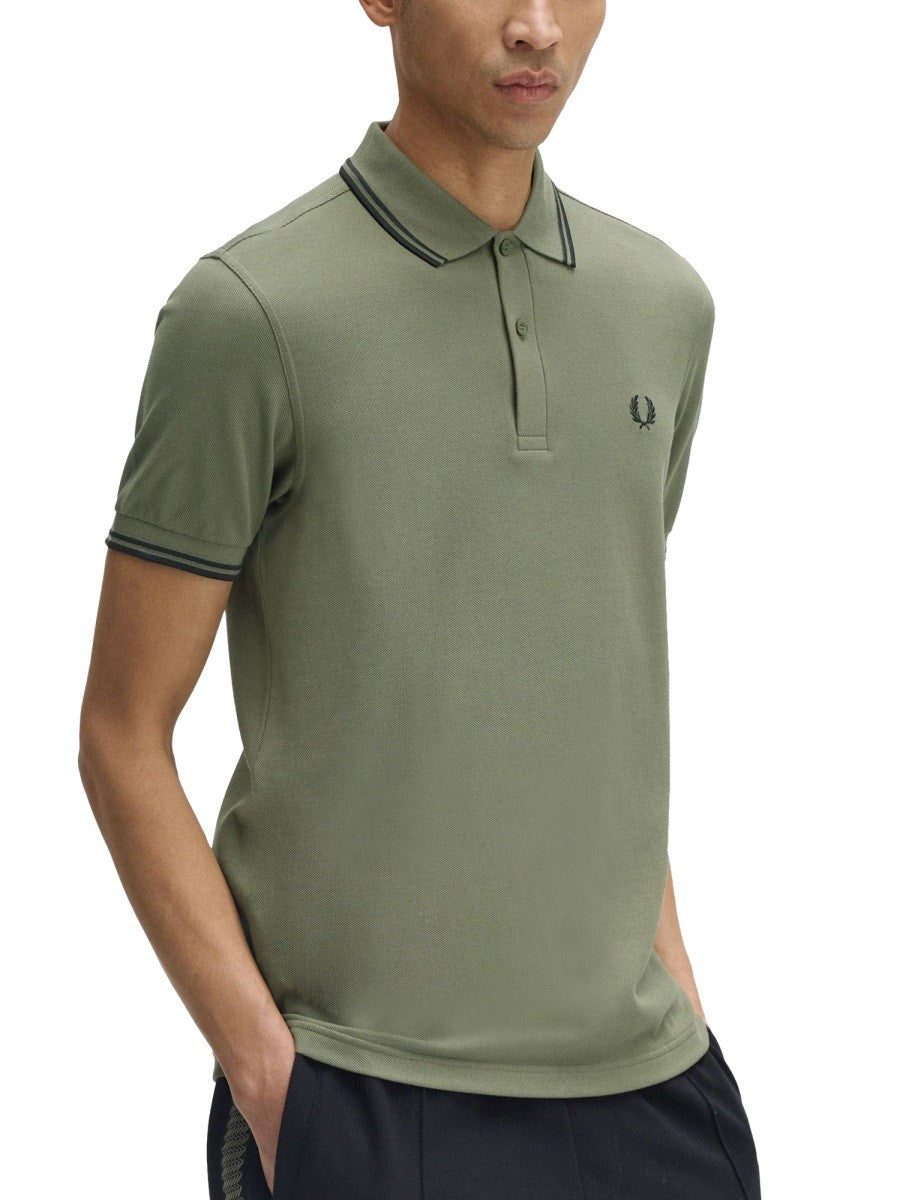 FRED PERRY - Man - Green - Polo Shirts