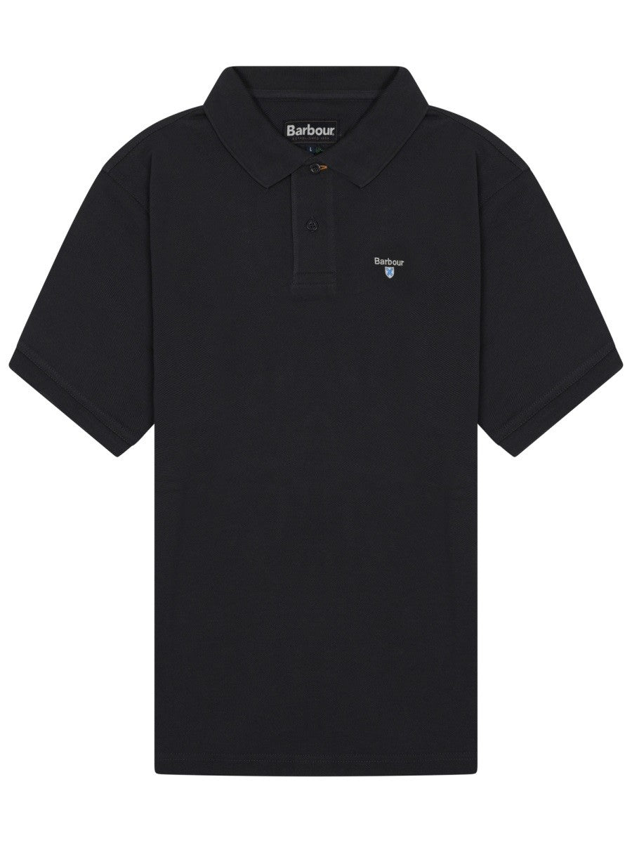 BARBOUR - Man - Black - Polo Shirt
