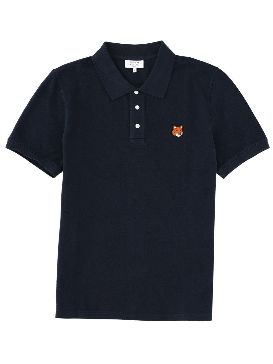 Maison Kitsune - Man - Blue - Polo Shirt