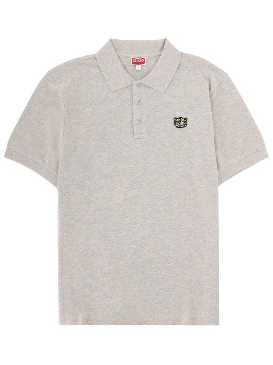 Kenzo - Man - Grey - Polo Shirts