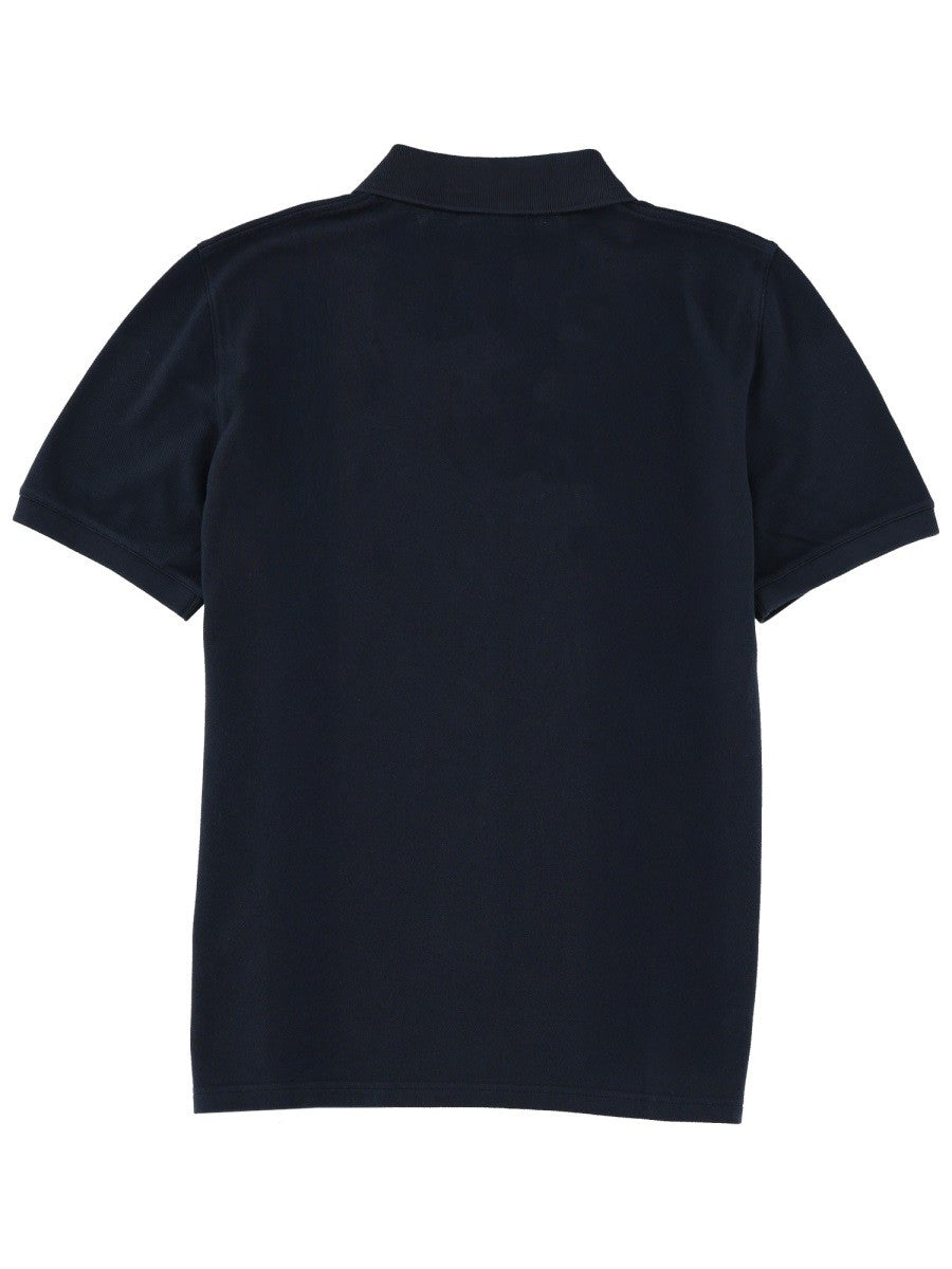 Maison Kitsune - Man - Blue - Polo Shirts