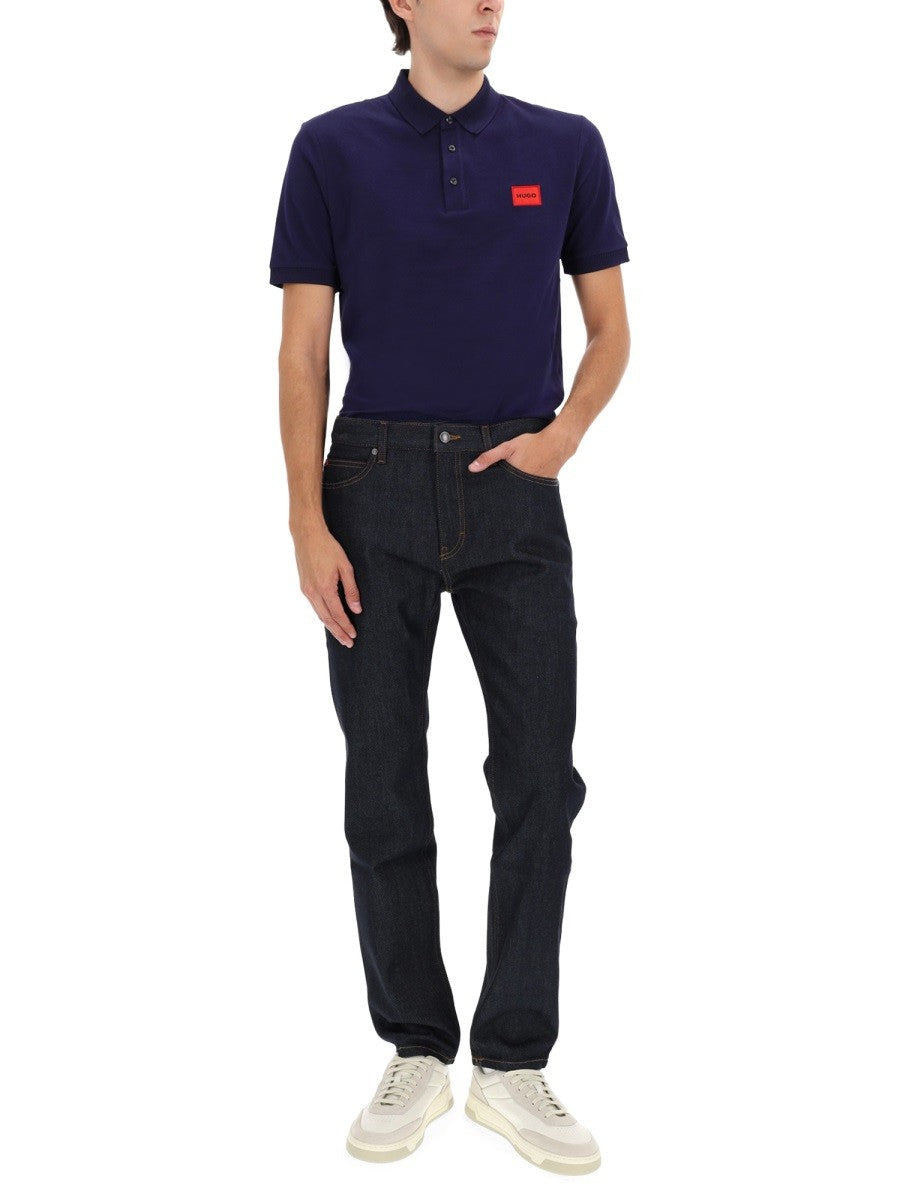 Hugo - Man - Blue - Polo Shirt