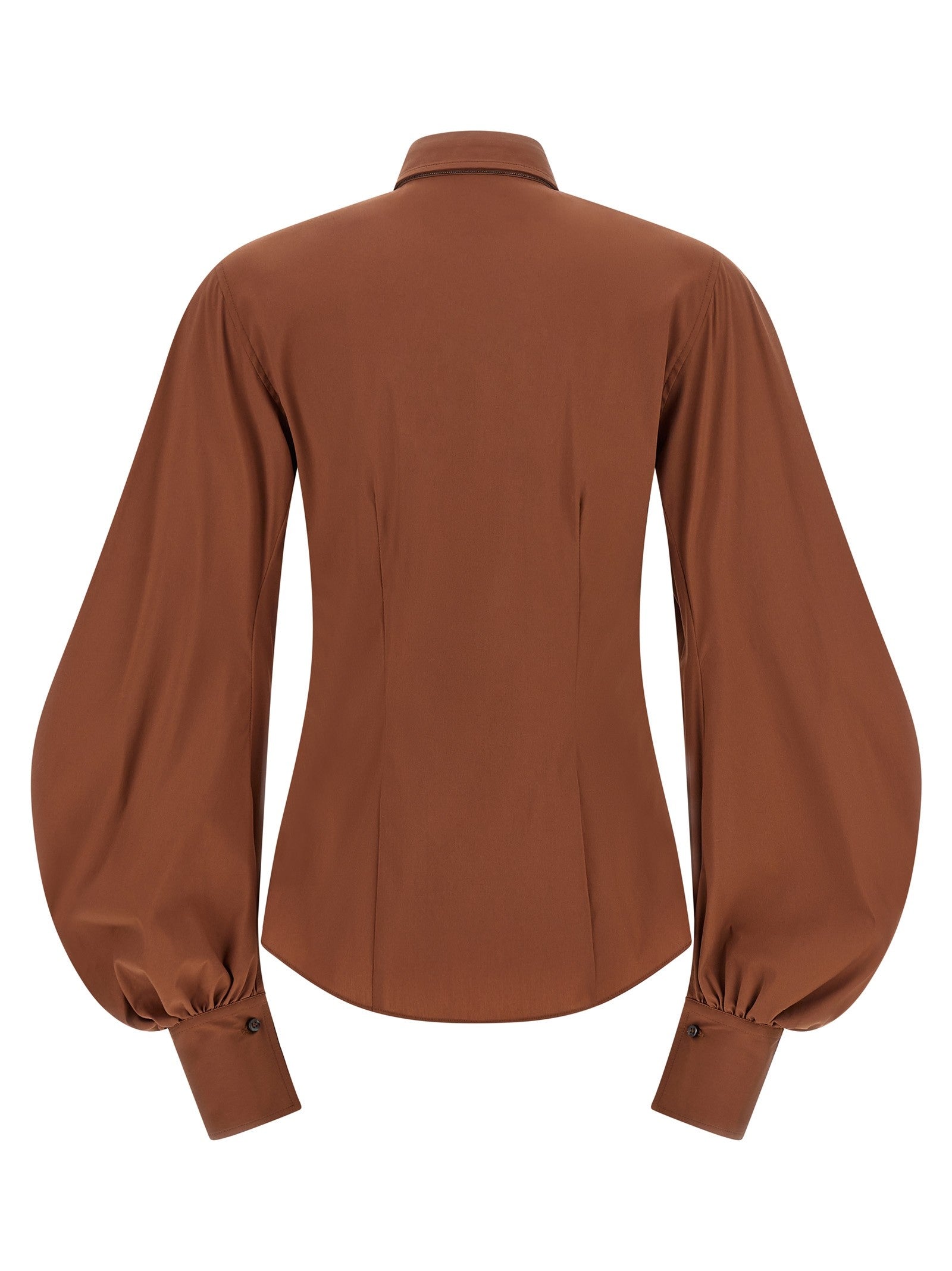 Brunello Cucinelli - nan - Brown - Shirt