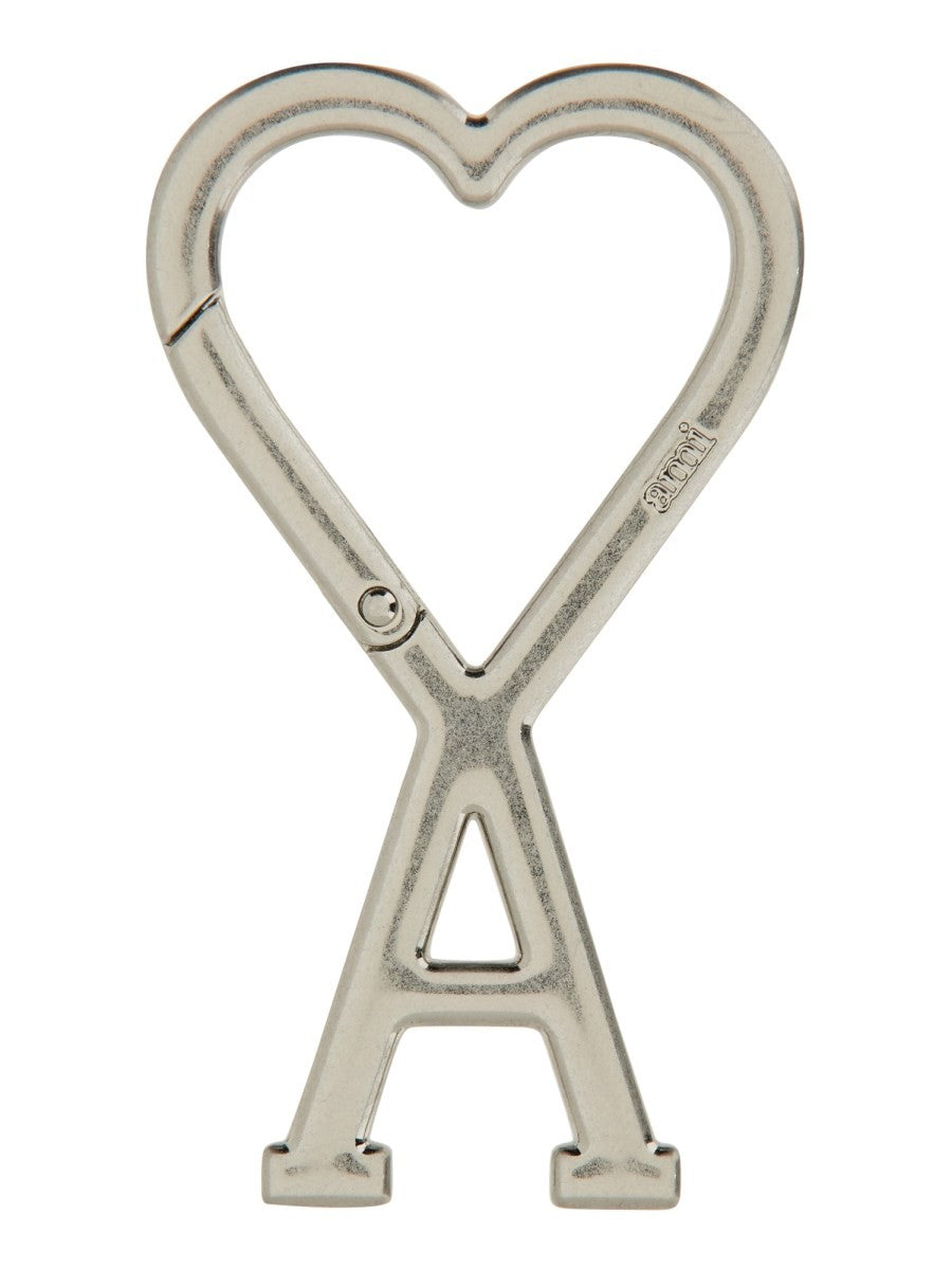 AMI PARIS - Unisex - Silver - Key Holder