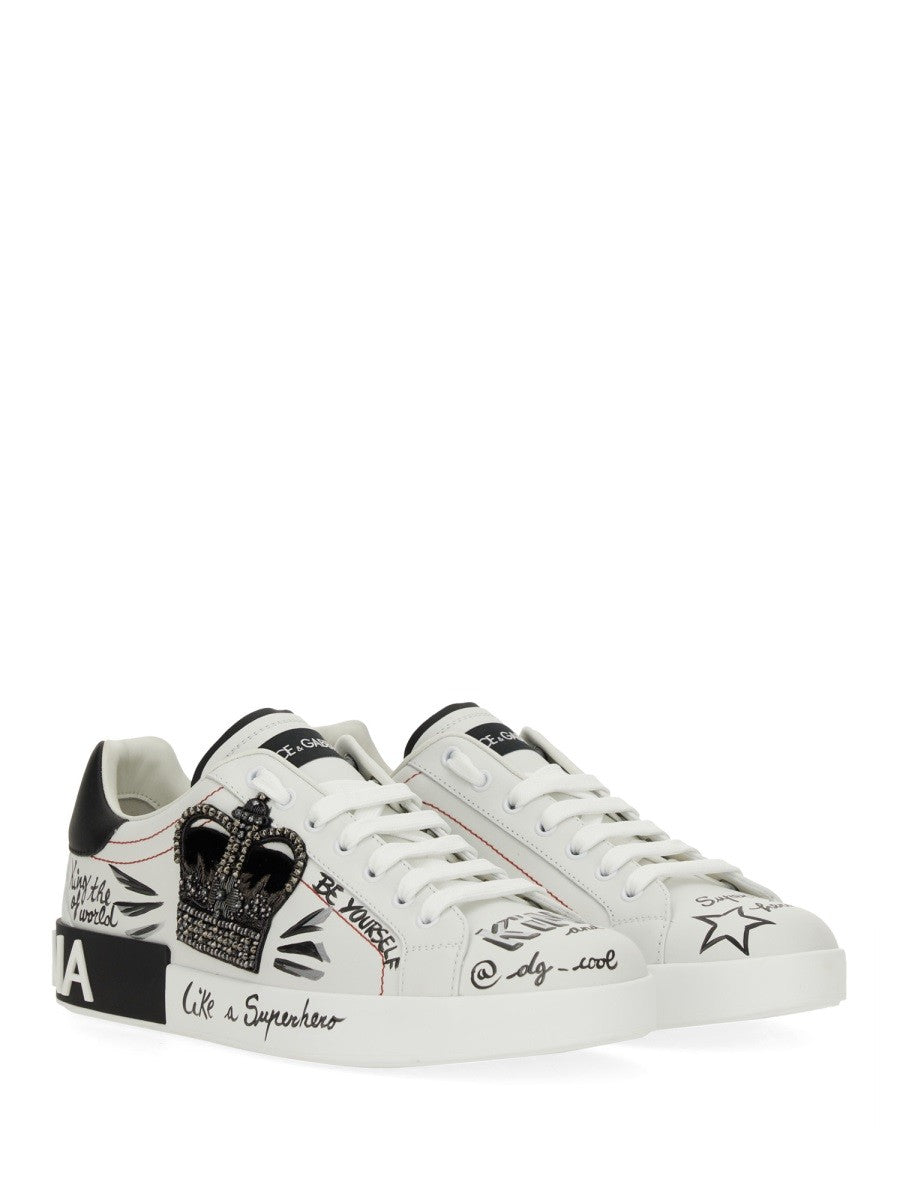 Dolce & Gabbana - Férfi - Fehér - Sportcipő