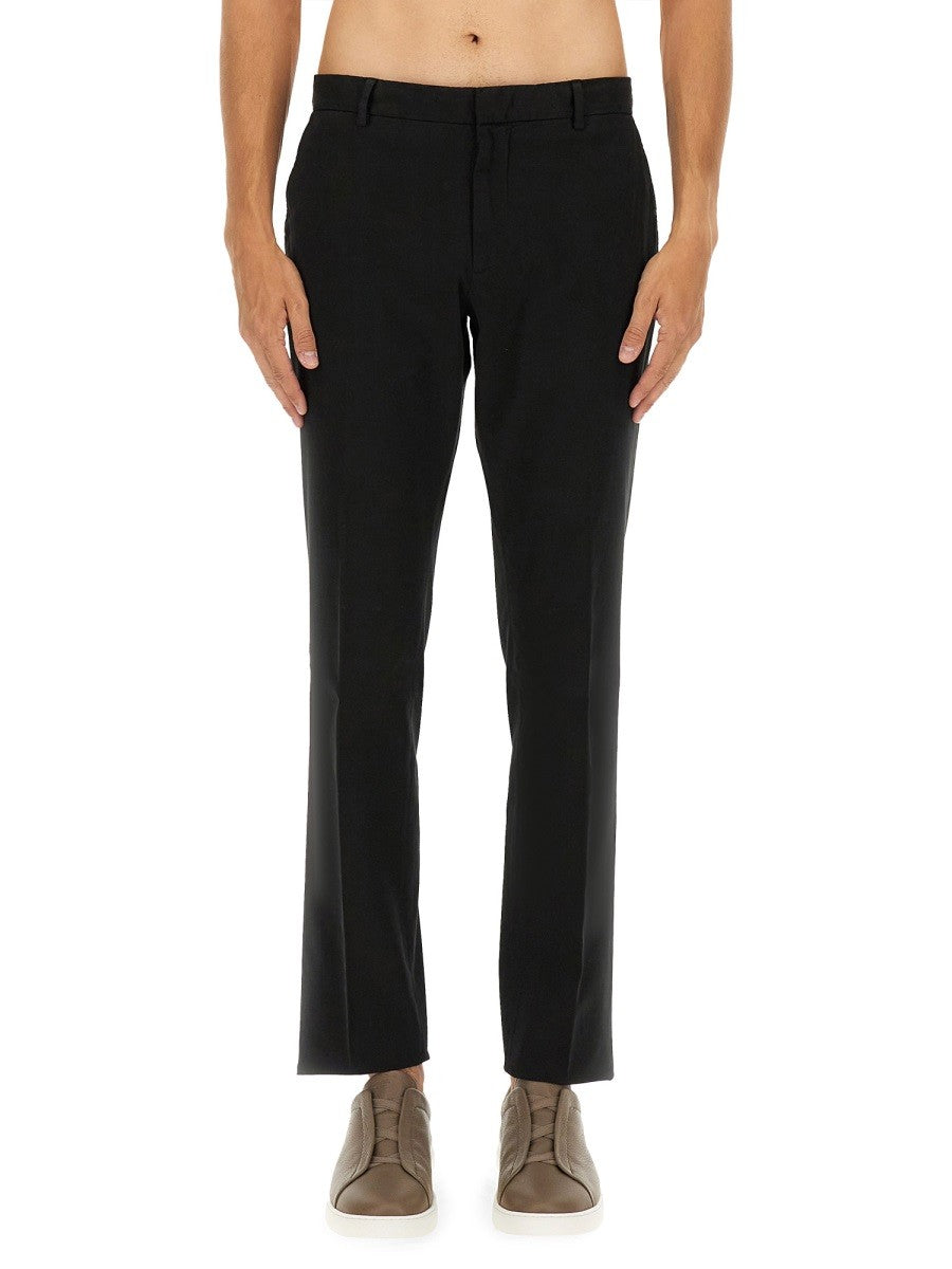 Zegna - Férfi - Fekete - Nadrág