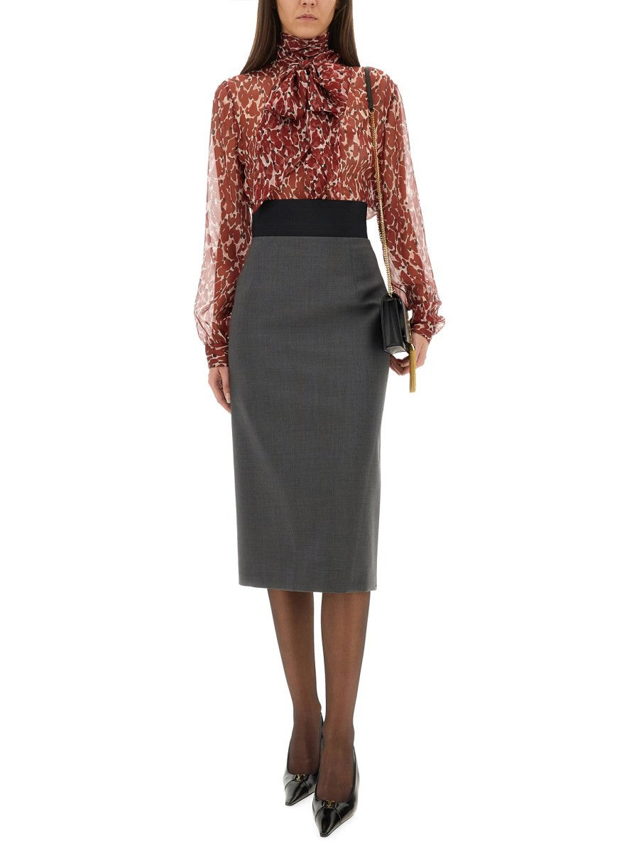 Saint Laurent - Woman - Red - Shirt