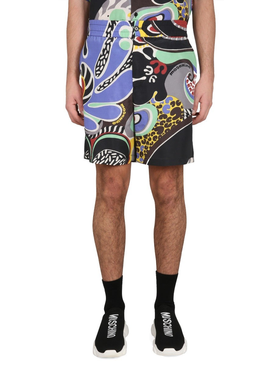 Moschino - Férfi - Többszínű - Rövidnadrág