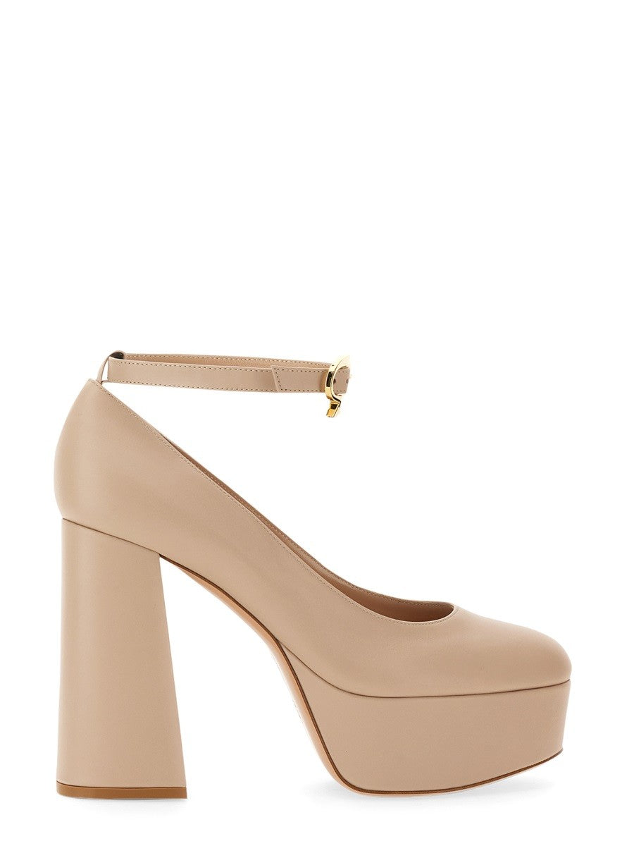 GIANVITO ROSSI - Woman - Beige - Heel
