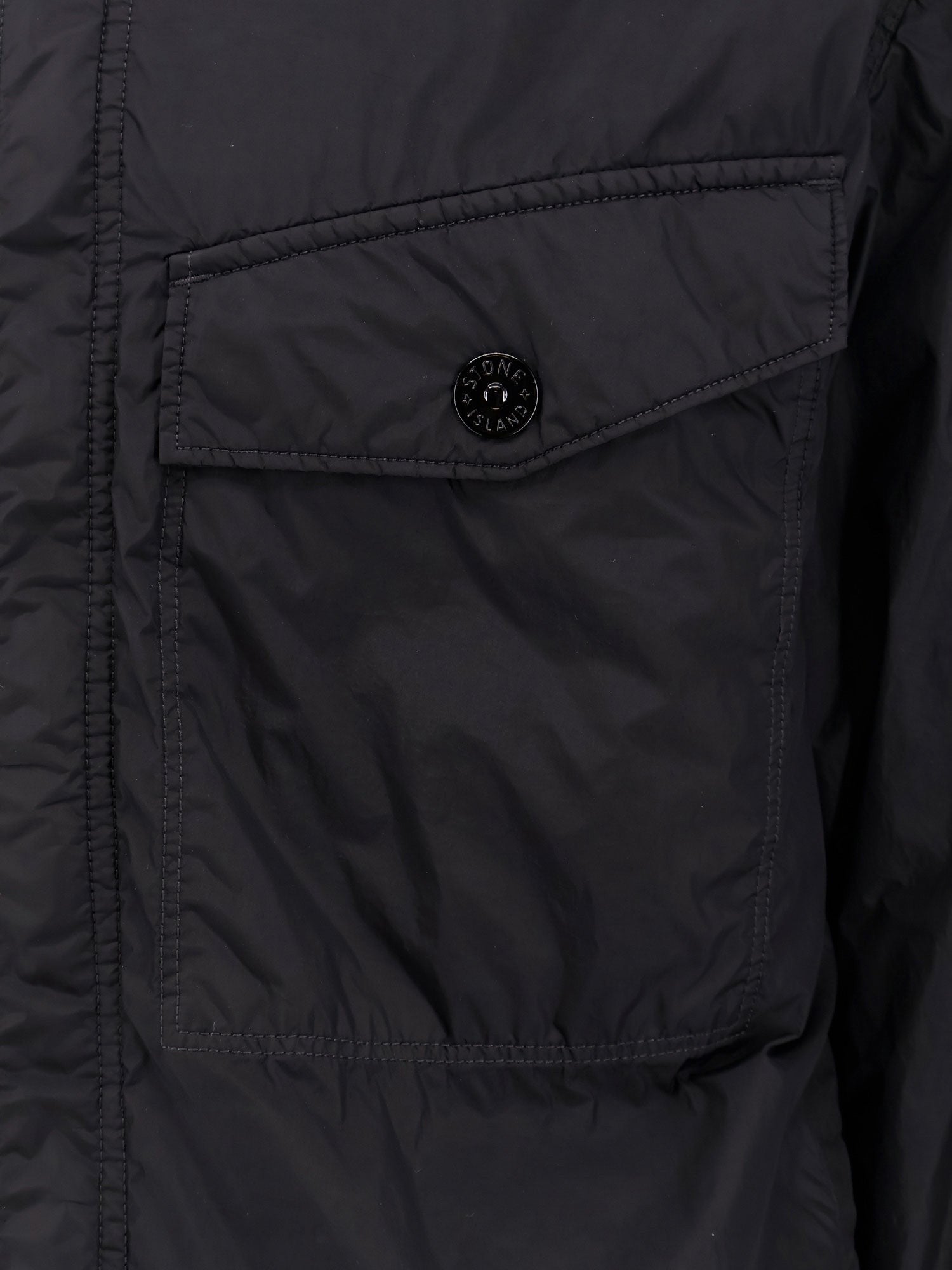 Stone Island - Férfi - Fekete - Dzseki