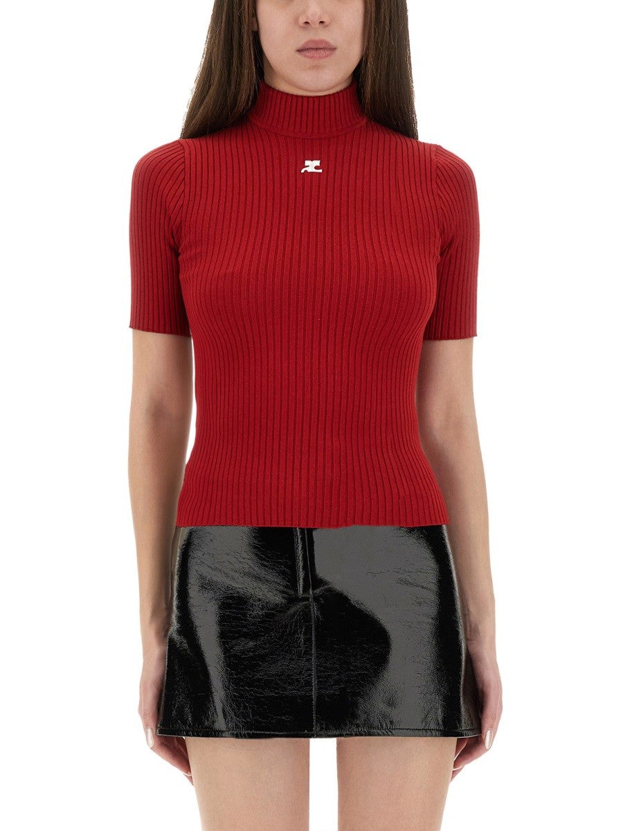 COURREGES - Woman - Red - Sweater
