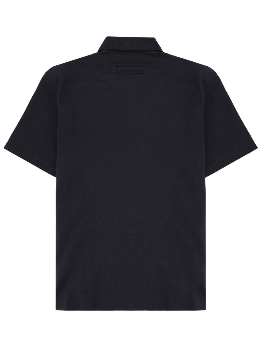 Zegna - Férfi - Fekete - Pólóing