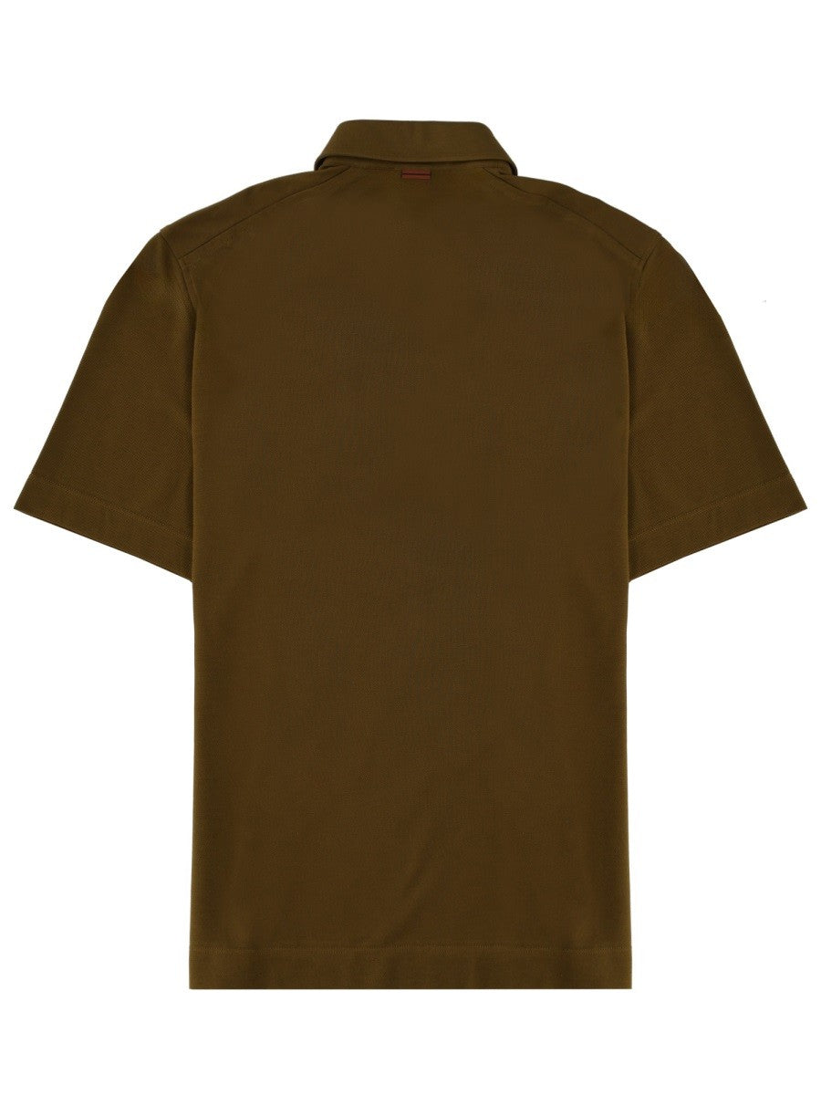Zegna - Férfi - Zöld - Pólóing