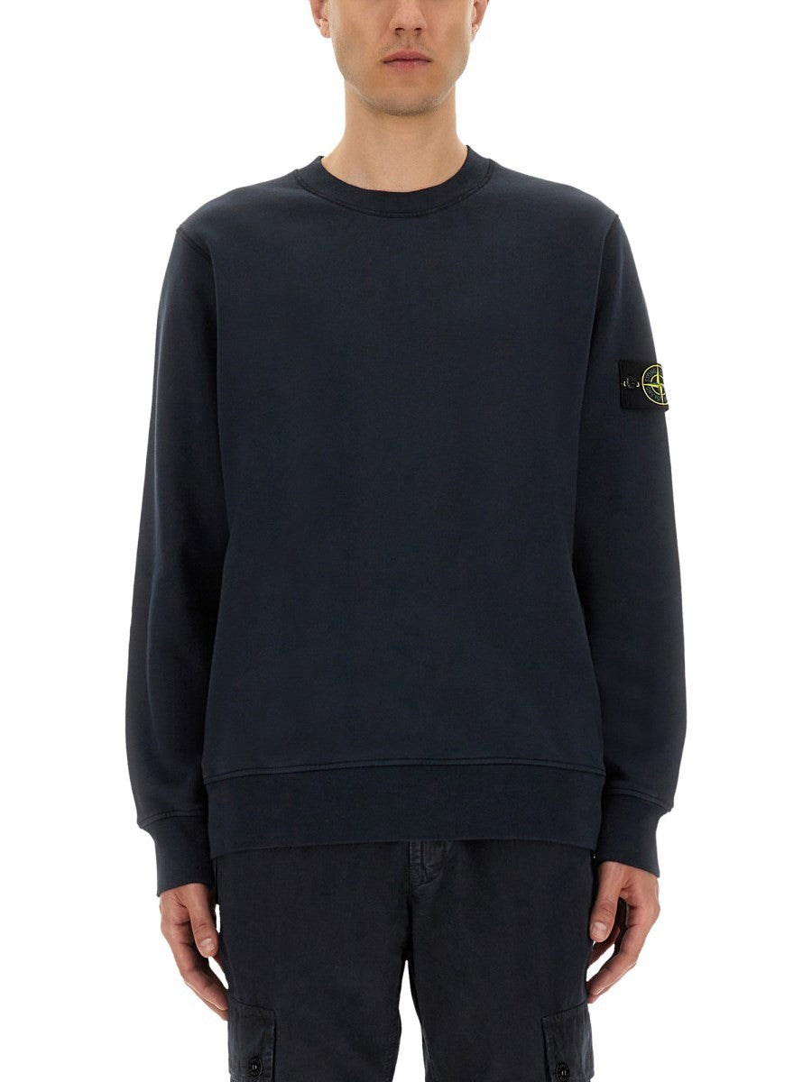 Stone Island - Man - Blue - Sweatshirt