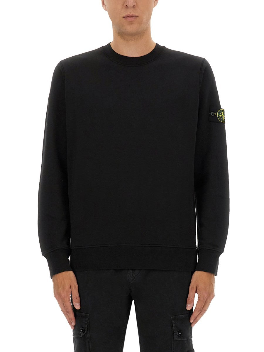 Stone Island - Man - Black - Sweatshirt