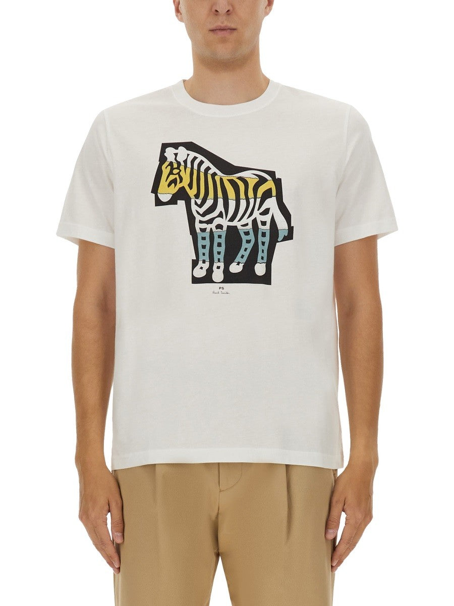 PS BY PAUL SMITH - Man - White - T-shirt