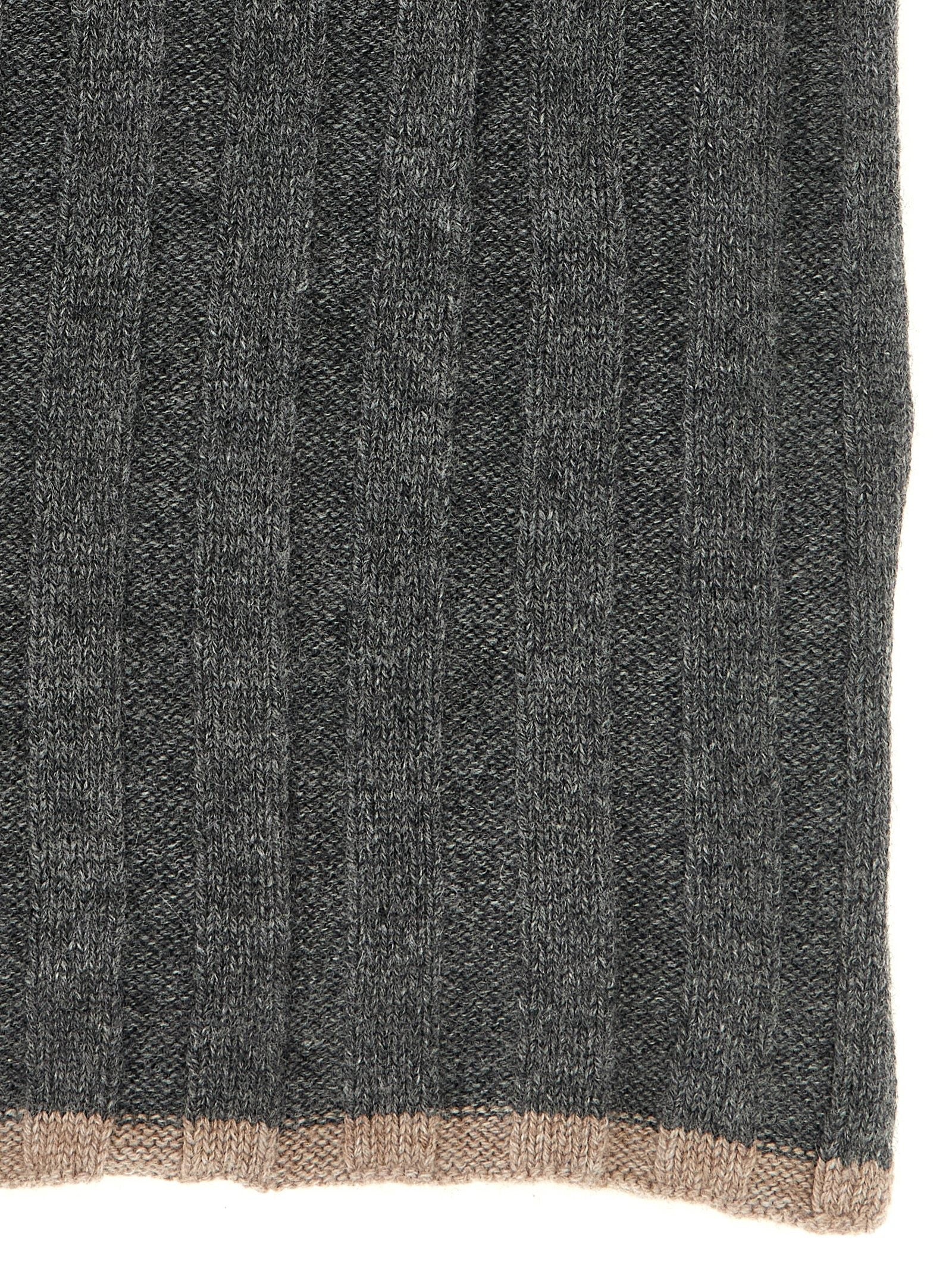 Brunello Cucinelli - nan - Grey - Scarf