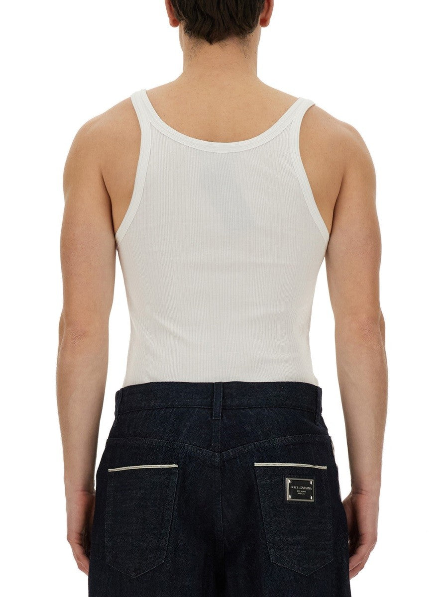Dolce & Gabbana - Man - White - Top