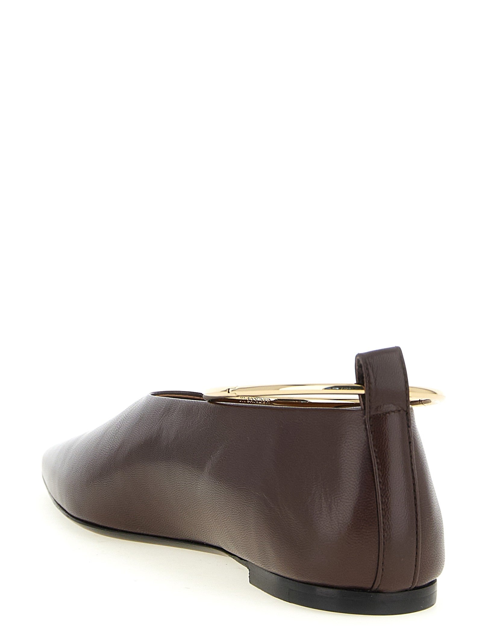 JIL SANDER - nan - Brown - Flat