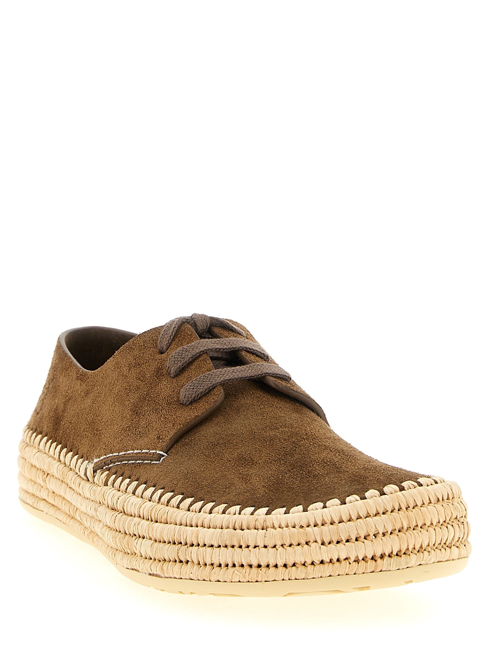 LOEWE - nan - Brown - Lace up shoe