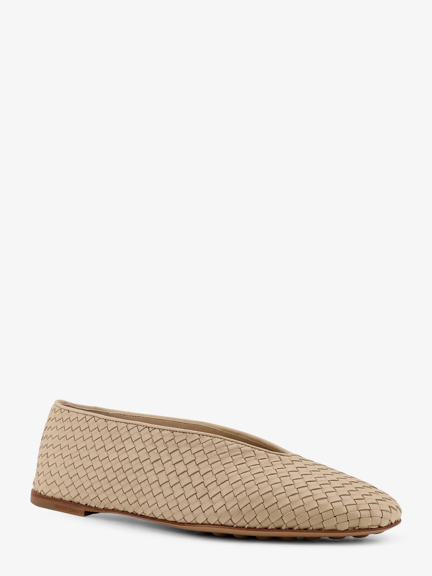 Bottega Veneta - Woman - Beige - Ballerina