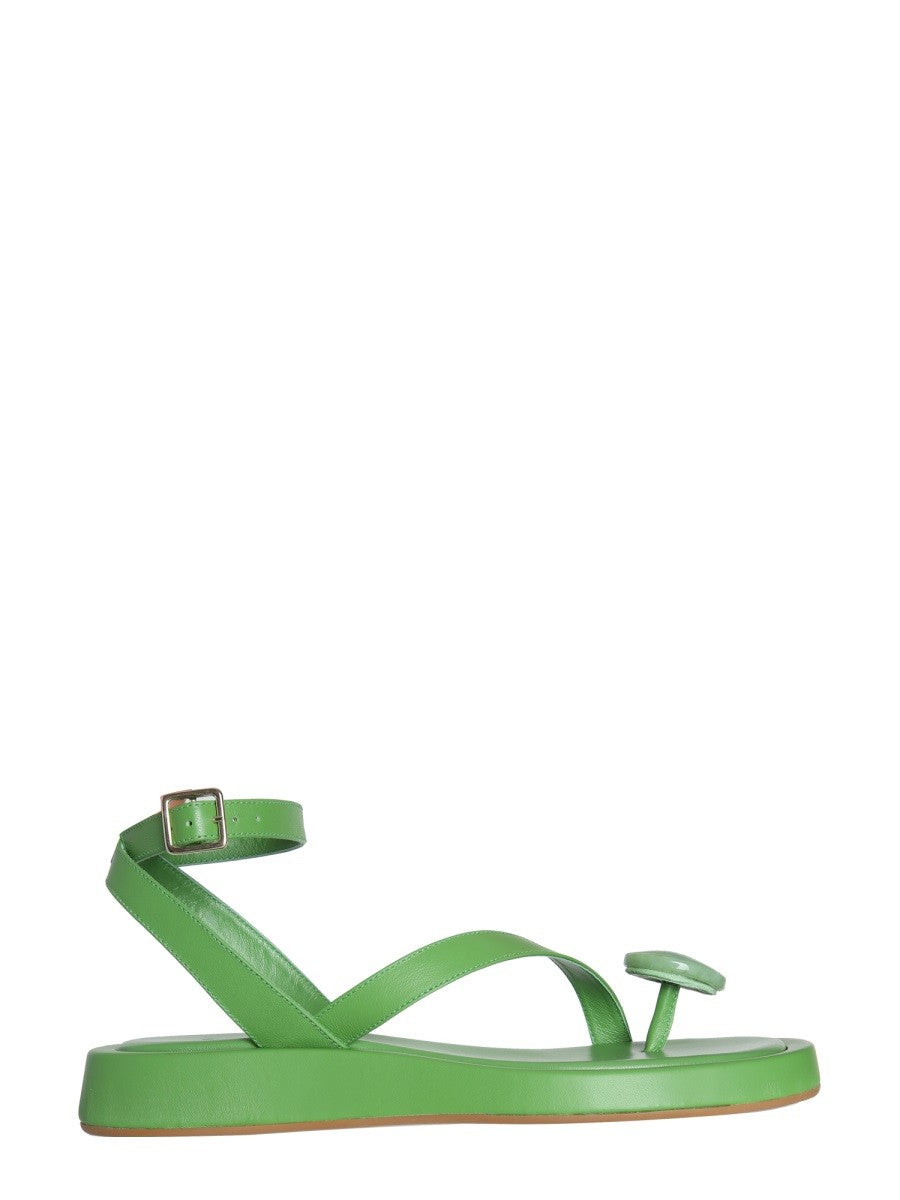 GIA BORGHINI - Woman - Green - Sandal