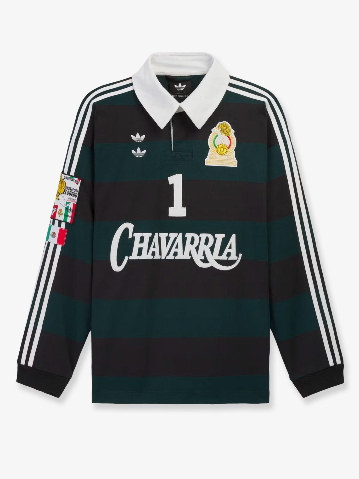 ADIDAS X WILLY CHAVARRIA - Man - Green - Polo Shirt