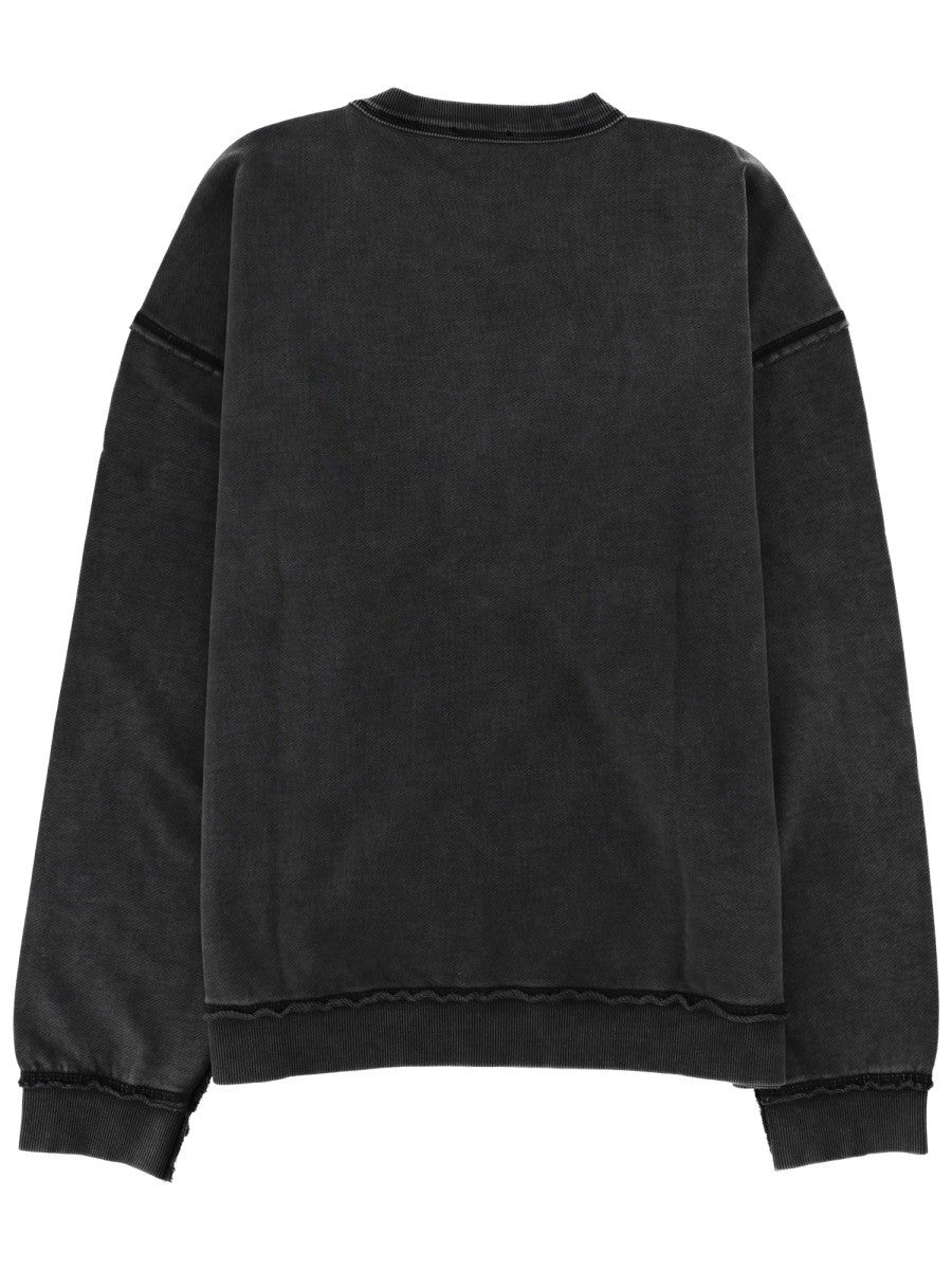 Diesel - Man - Grey - Sweatshirt