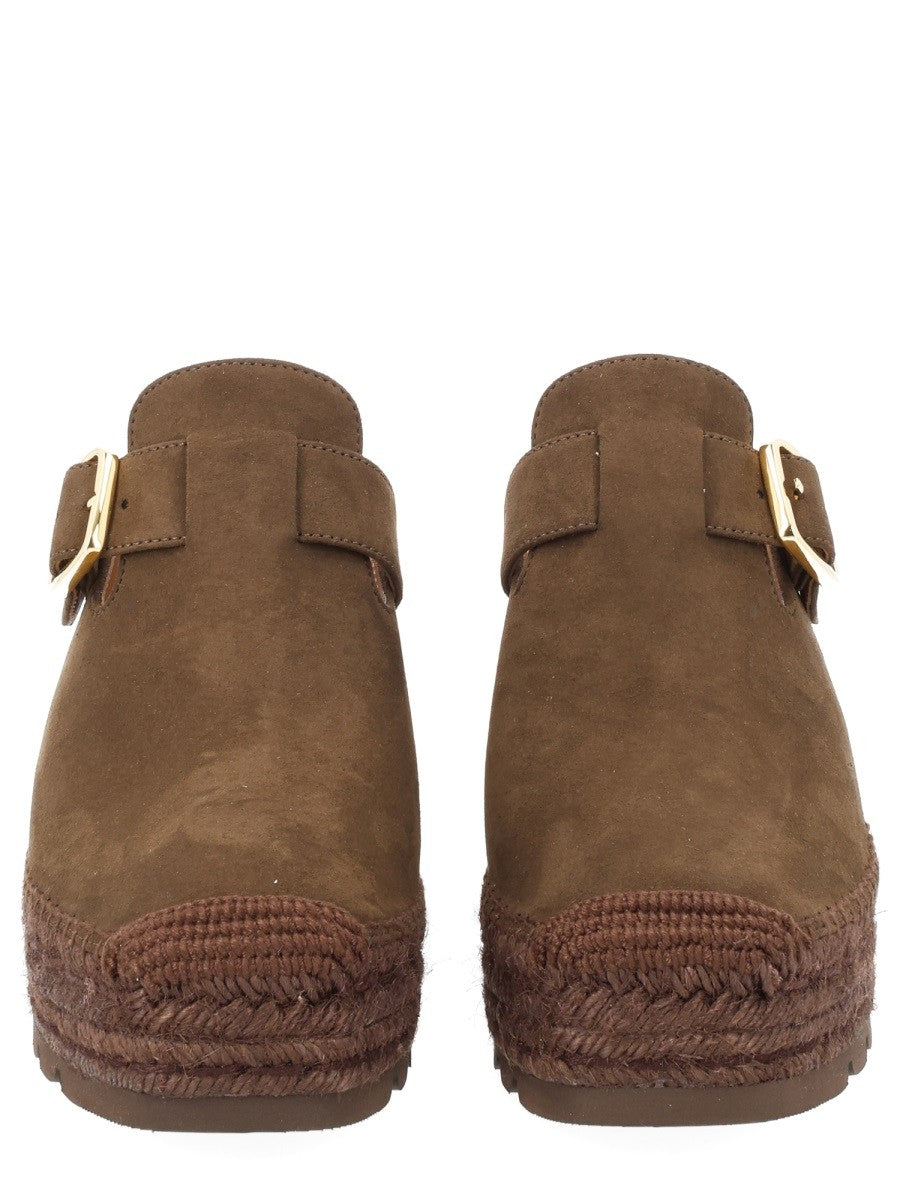 stella mccartney - Női - Barna - Platform szandál