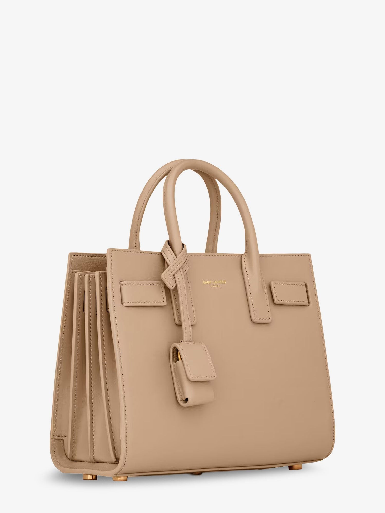 Saint Laurent - Woman - Clear Beige - Crossbody Bag
