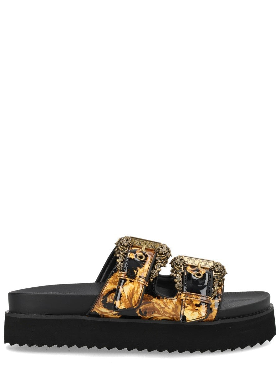 Versace Jeans Couture - Woman - Black - Sandal