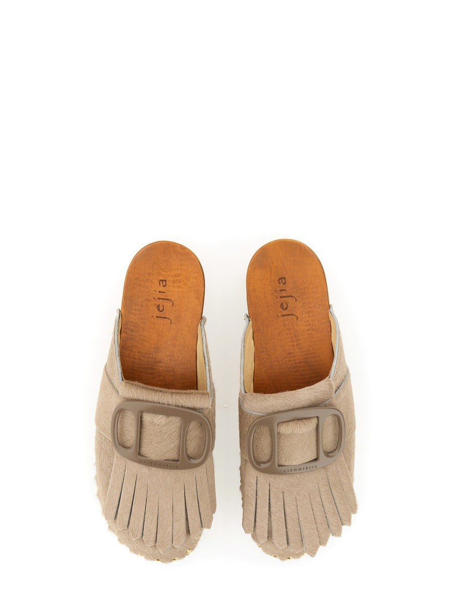 JEJIA - Woman - Dove - Sandal