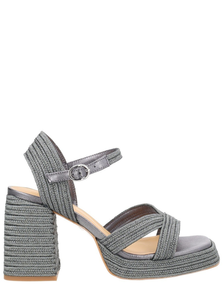 Castaner - Woman - Silver - Sandal